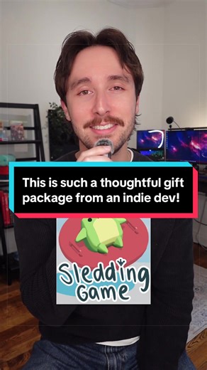 Sledding Game Dev's Thoughtful Gift Package!