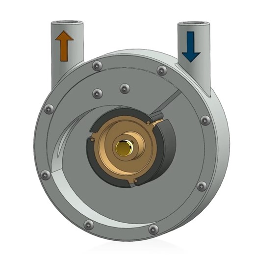 Cad Design on Instagram: "Just finished animating a Flexible Vane Pump Mechanism in SolidWorks! Watching the vanes flex and move to pump fluids is so cool. SolidWorks really brings engineering to life! 🔧💧🚀 #SolidWorksAnimation #FlexibleVanePump #EngineeringLife #TechSavvy #CADDesign #MechanicalEngineering #STEMFun #FutureEngineer"