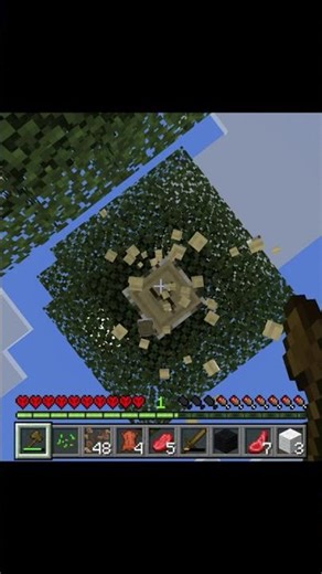 Minecraft 100 days servive hard.#minecraft.