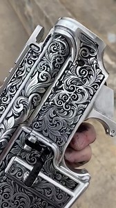 Full scroll definitely has a special place in our hearts here at SALE. Take this AR receiver set for example, gorgeous isn't it? Yeah, we thought so too! Let us add some spice to your project! We're open Mon-Fri from 9am-5pm! Check out our other socials! linktr.ee/SATXlaser #SanAntonio #Laser #Engraving #class #training #co2 #art #fypツ #cerakote #Friday #Weekend #ASMR #gunsdaily #glock #ar #tactical #shooting #pistol #pewpewlife #rifle #2ndamendment #Scroll | San Antonio Laser Engraving