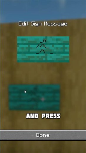 Exit sign in Minecraft #shorts