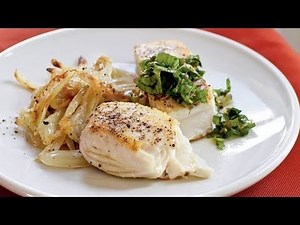 Halibut with Caper Salsa Verde Recipe