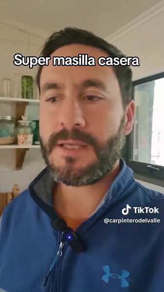 Tip para hacer masilla casera para madera