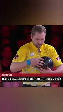 INTENSE match ending at the 2020 Go Bowling! PBA Indianapolis Open #shorts