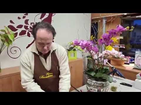 Tutorial composizione fiori finti in lattice