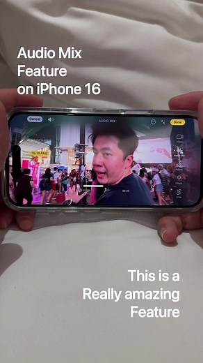 Introducing Audio Mix Feature on iPhone 16 | New iPhone Update 2024