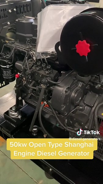 50kw Open type diesel generator with Shangchai Engine#dieselgenerator #silentgenerator #generador #dieselgenset #alternator
