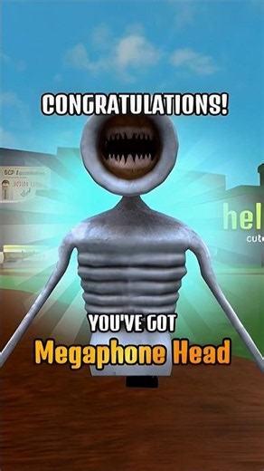 How To Get Megaphone Head In SCP Morph! Roblox.