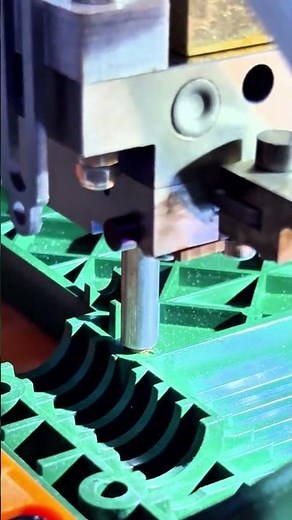 The process of embedding Brass Heat Set Threaded Round Insert Nuts into plastic.