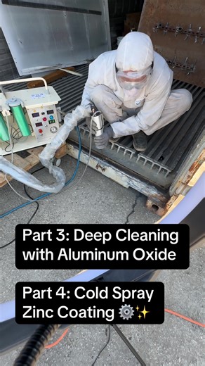 Metal Restoration with Zinc Coating Techniques