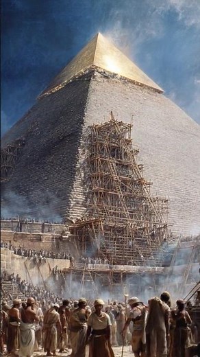 Was the Pyramid of Giza Once Capped with Solid Gold?