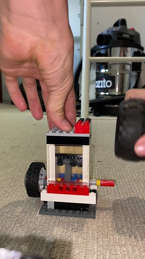 Butterfly lego vacuum engine #lego #lve #building #engineering #fyp #nitrolve #motor #legovacuumengine #engine