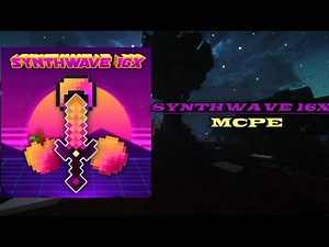 Synthwave 16x | Pvp Pack | Fps Boost | Pvp Texture Pack | Mcpe