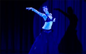 超美融合肚皮舞｜“黑天鹅”Samantha Emanuel "The Black Swan" Berlin2012｜柏林2012