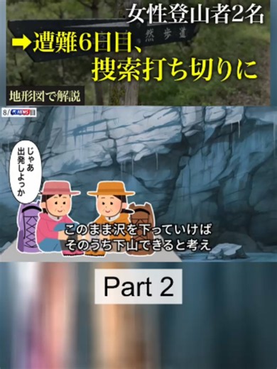 市が新しく設置した登山道の標識。その分岐で登山者2名が遭難し、ついに捜索打ち切りに…「弥山遭難事故」【地形図から解説】#登山 #遭難 #2