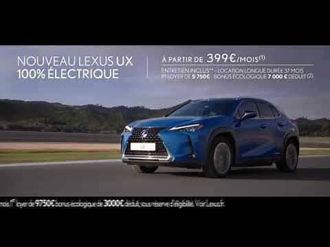Nouveau Lexus UX 100% électrique "qu'allez-vous ressentir?" Pub 30s