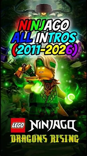 All the Ninjago intros are on my channel #ninjago #dragonsrising