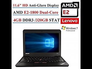 Lenovo Think-pad x131e unboxing and first impressions