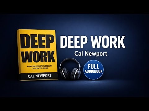 DEEP WORK - Cal Newport | Complete Audiobook | Focus & Productivity