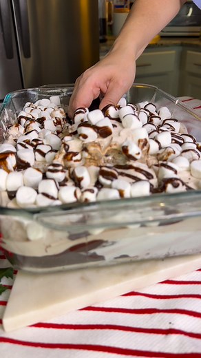 This hot chocolate poke cake is so delicious and perfect for the holidays! Comment ‘SEND’ and I’ll message you the recipe! Recipe: https://www.stephreallife.com/hot-chocolate-poke-cake/ #Hotchocolatepokecake #pokecake #christmasdesserts #holidaydesserts | Steph Gigliotti Real Life Recipes
