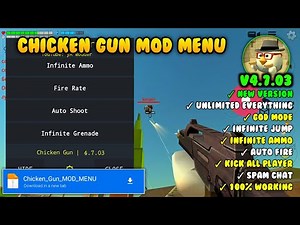 Chicken Gun Mod APK v4.7.03 | Mod Menu | Unlimited Everything | Latest Version | Mediafire