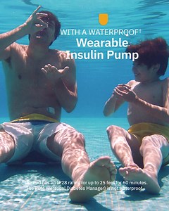 Don’t get held back by insulin tubes this summer. Try Omnipod DASH®—a tubeless, waterproof** pump that’s built to keep up with your life. Try it free* for 30 days with no commitment or obligations. *Terms and conditions available at Omnipod.com. Valid prescription required. For new Pod Therapy patients coming from MDI or tubed pumps only. Free Omnipod DASH trial program is not available to beneficiaries of Medicare, Medicaid or other federal health care programs, or to members of certain commerc