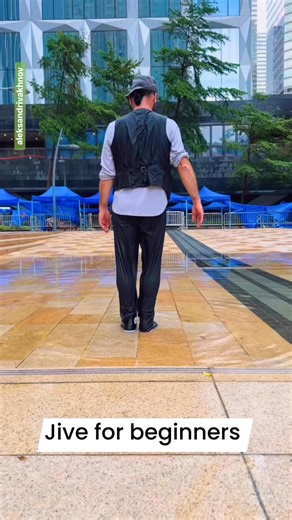 @AleksDanceFitness on Instagram: "Fun Jive for beginners. Modern Ballroom style. #dance #howto #tutorial"