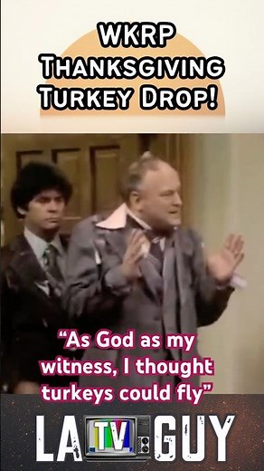 WKRP's Infamous TURKEY DROP!