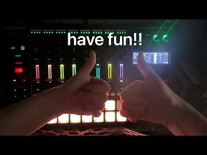 How to set up a mic on the Roland MC707 | Mixer & Looper