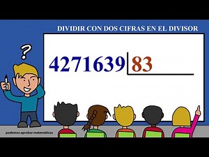 Truco para hacer divisiones de dos cifras en Educación Primaria