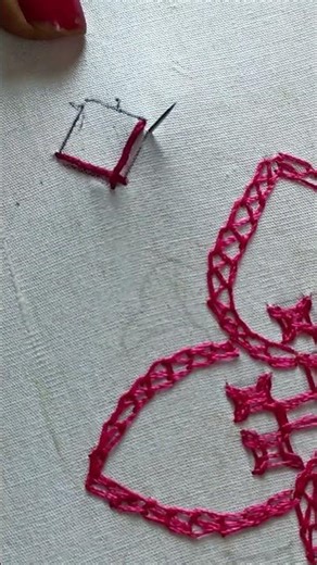 Hand Embroidery Easy Sindhi Work | Bavaliya design step by step tutorial | Basic Sindhi Stitch