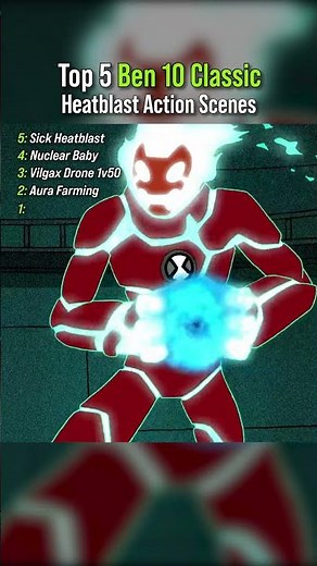 Heatblast Had PURE Aura In Classic Ben 10 🔥 #ben10 #ben10classic #ben10edit