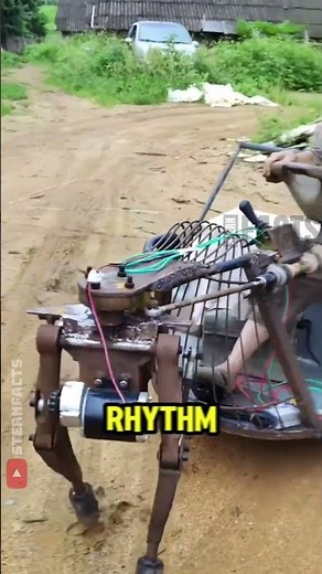 This Man Built a Walking Electric Vehicle from Scrap Metal 🤯