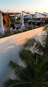 The Roof at Hotel Secreto Sunset views, best cocktails & Light dining Open daily 5:00-9:00 pm Live Music on weekends | Hotel Secreto