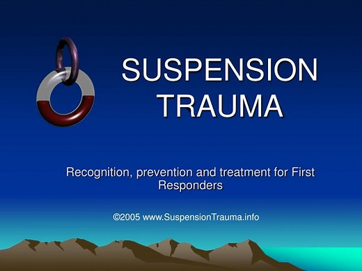 PPT - SUSPENSION TRAUMA PowerPoint Presentation, free download - ID:388391