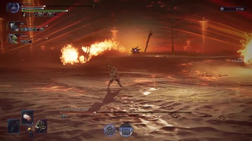 Low Life Raider versus Everdark Gladius, Depth Five. You can find the full video on our YouTube. #Nightreign