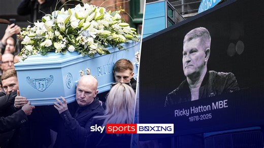 Ricky Hatton cause of death confirmed at inquest just days after boxing legend's funeral