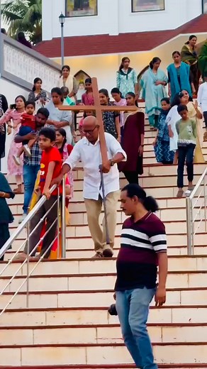 My Father on Good Friday at Chemberi Church | Shijumon Joseph