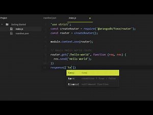 03 - Create and Install a Foxx Microservice