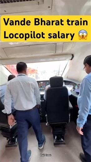 Vande Bharat Train Driver Salary in India 💰#train shorts #locopilot