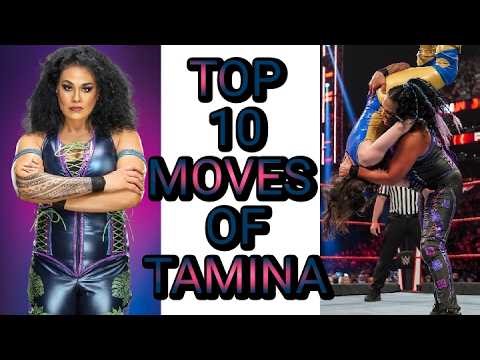 Top 10 Moves Of Tamina [ Tamina Snuka ]