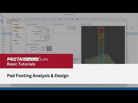 22 – Pad Footing Analysis & Design