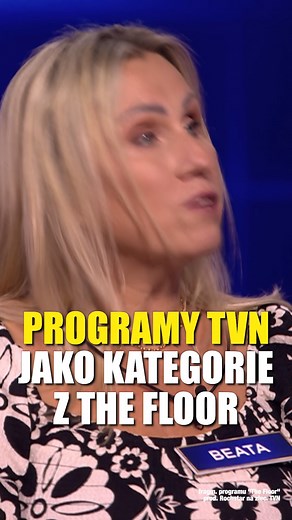 14K views · 52 reactions | Programy TVN jako kategorie w The Floor  P.S Od poniedziałku finałowy tydzień programu! #tvn #TheFloor | The Floor TVN | Facebook