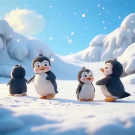 Kids songs Penguin🐧#penguins #penguin adventures😍😍😍😍