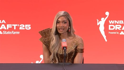 Kiki Iriafen Takes WNBA Draft Stage In Designer Dress, Talks Nigerian Heritage