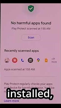 How to Scan Android for Virus and Malware? #android #shorts #android16