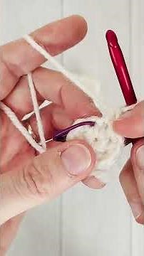 Crochet Tip: Use a Marker Ring for Round Crochet Work