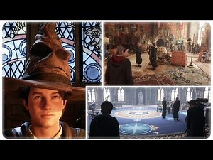 Sorting Hat Ceremony - All Houses With Common Rooms - Hogwarts Legacy