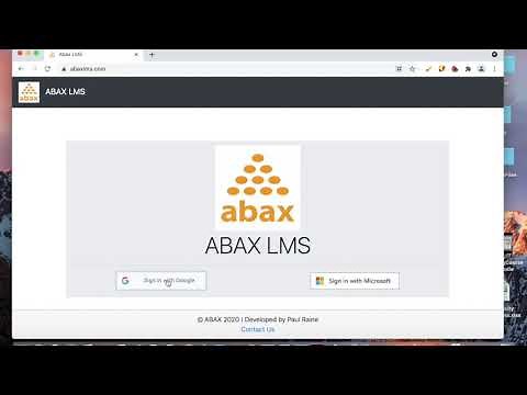 How to Use ABAX LMS for Students