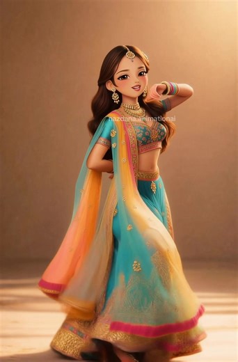 Exploring Indian Dance Through Animation